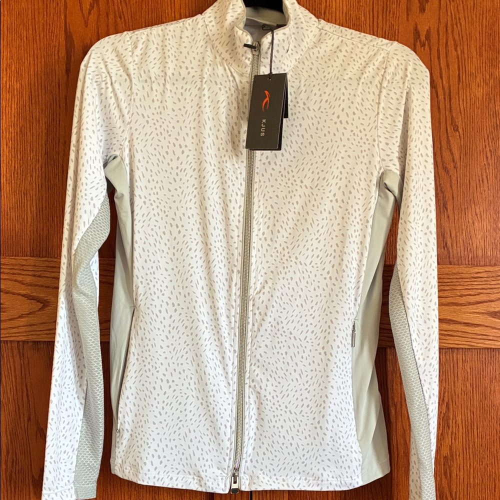 NWT, Kjus Sunshine Printed Jacket, Size 34, S/M.  Measurements in photos